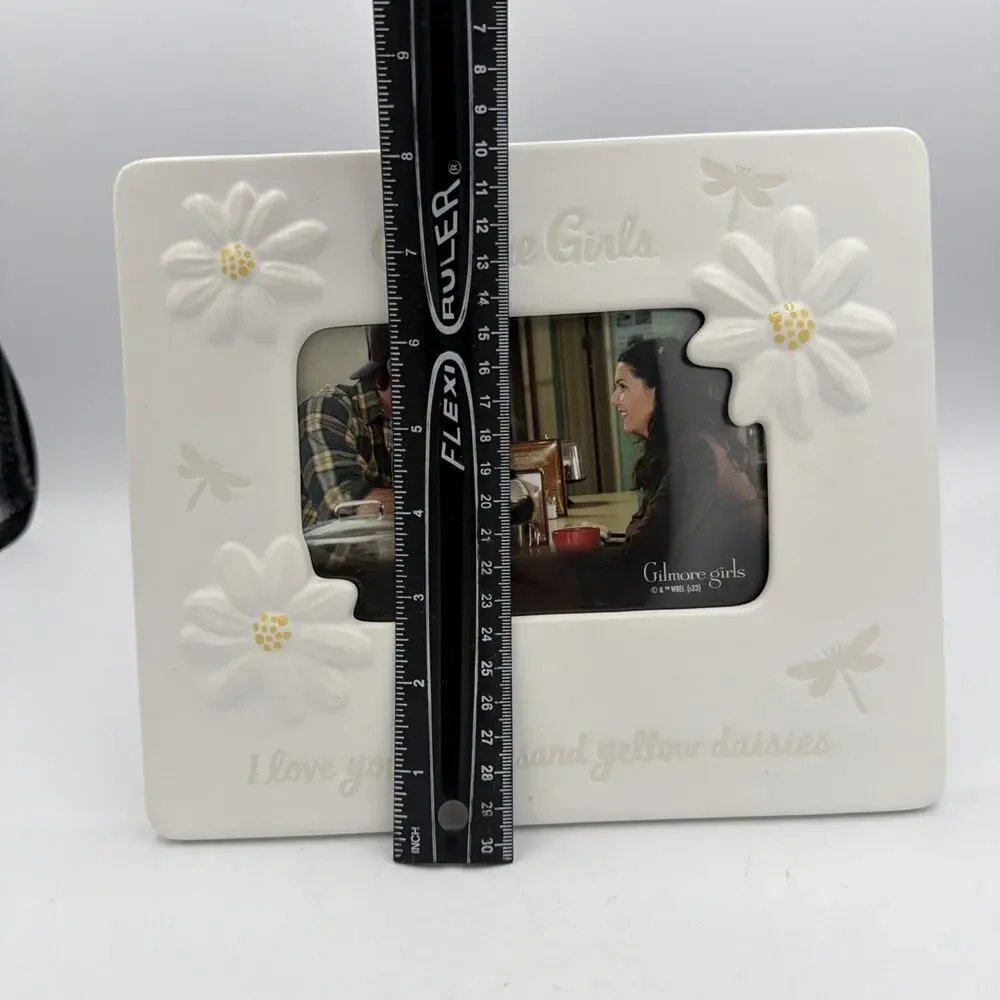Gilmore Girls Thousand Yellow Daisies Picture Frame 4x6 Hallmark Friends BFF 3D